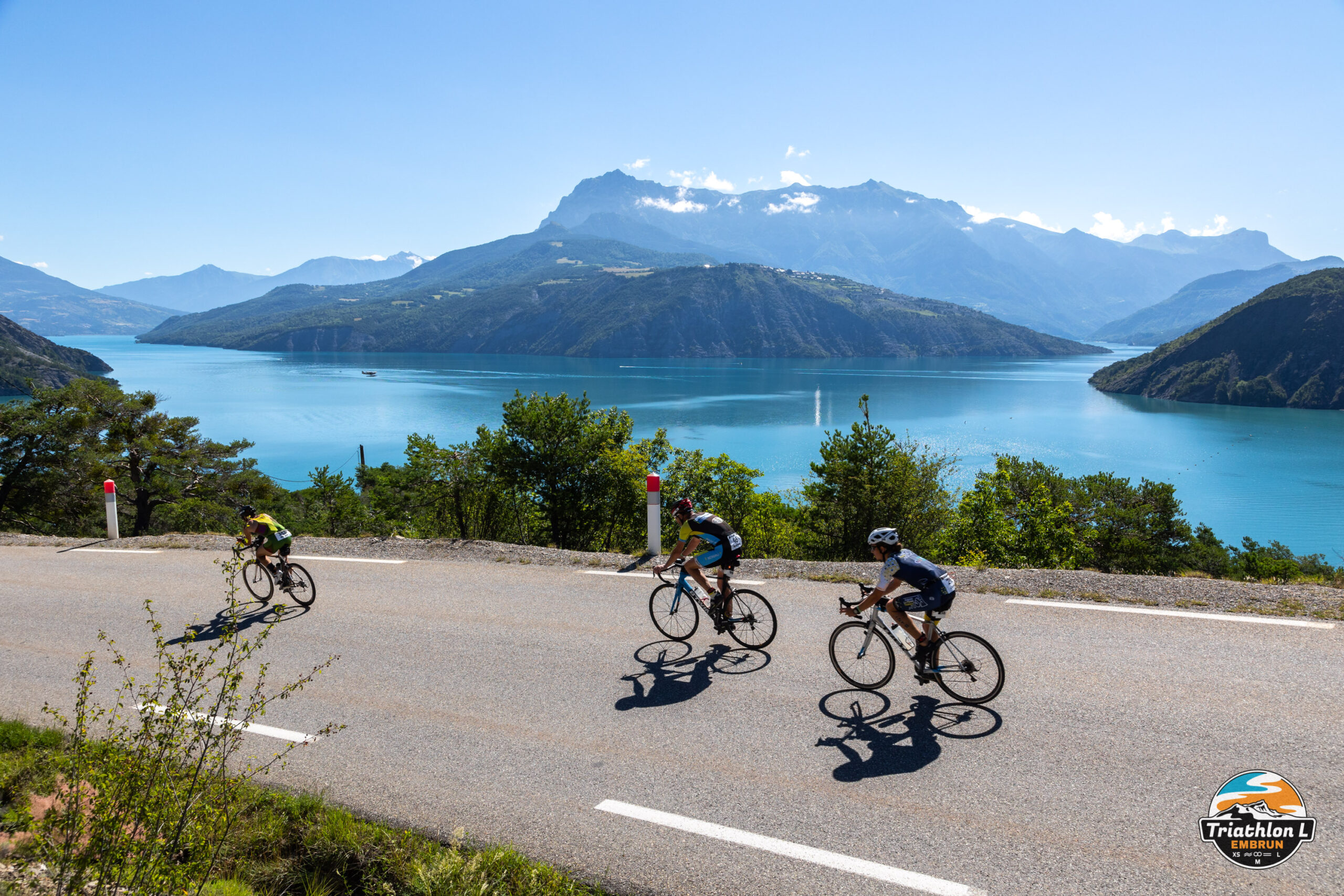 Départ natation - Triathlon XS - Embrun Triathlon